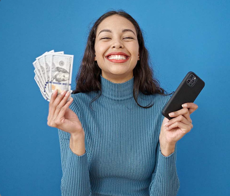 money ontop of envelope